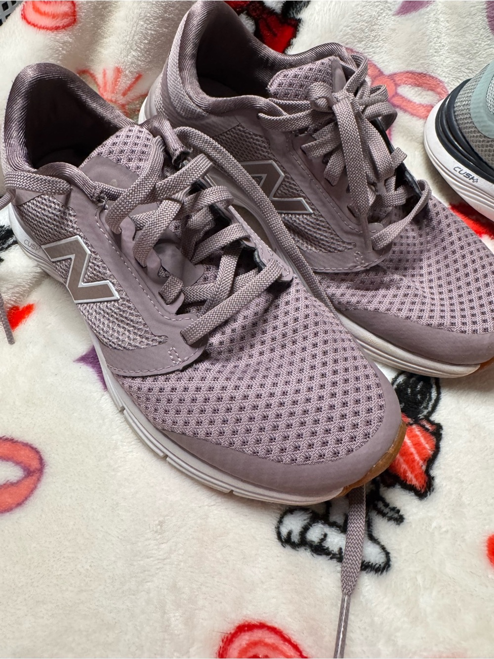 New Balance Women's Lace-Up Athletic Sneakers in Dusty Mauve